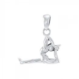 The Yoga Art of You Sterling Silver Jewelry Pendant