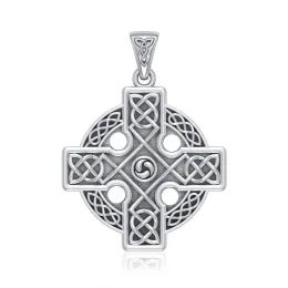 THE CELTIC CROSS Silver Pendant