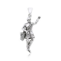 Sterling Silver Scottish Dancer Pendant