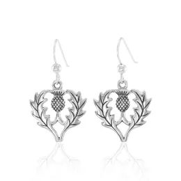SCOTTISH THISTLE Sterling Silver Earrings