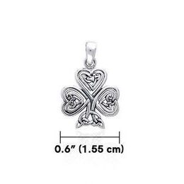 Keltská srdce s ametystem, stříbrné náušnice