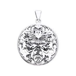 ZELENÝ MUŽ, stříbrný talisman, Ag 925