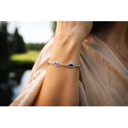 Stříbrný náramek mořská mušle