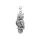 SOVA, stříbrný talisman, Ag 925