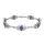 Eire Sterling Silver Bracelet With Amethyst