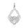 CELTICA Sterling Silver Knot Pendant