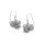 Newgrange Triple Spiral Sterling Silver Earrings
