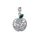 Celtic Apple with Tree of Life, silver pendant