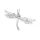 Dragonfly Sterling Silver Pendant