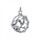 Snake Sterling Silver Pendant