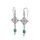 Knots Of Life Silver Earrings