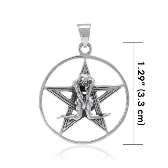 Silver Magic Pentacle Pendant