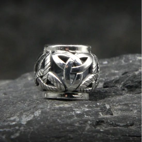 Silver Celtic Knot Bead