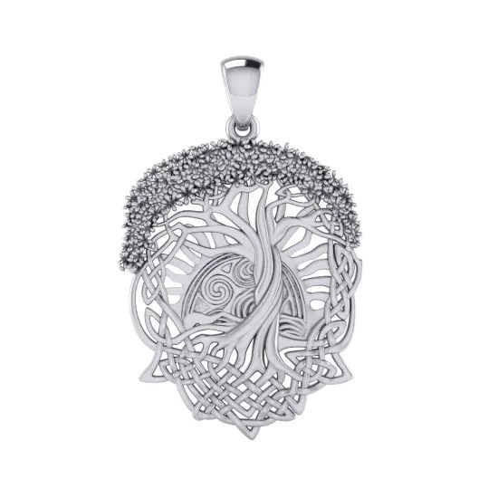 STROM ŽIVOTA, stříbrný amulet