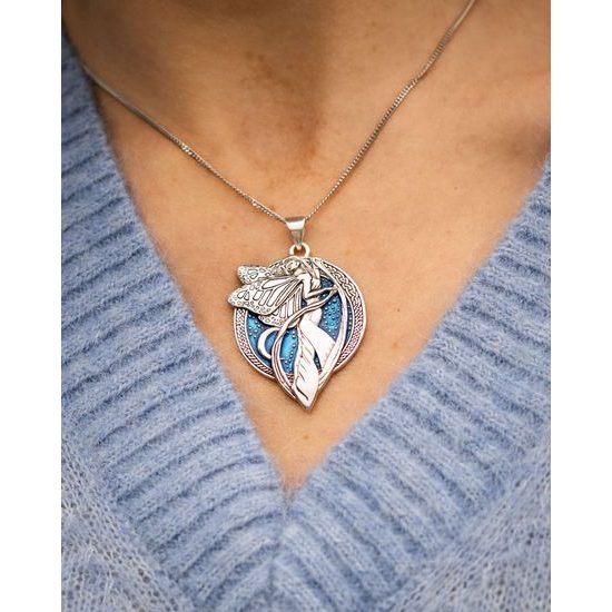 Midnight Fairy Sterling Silver Pendant