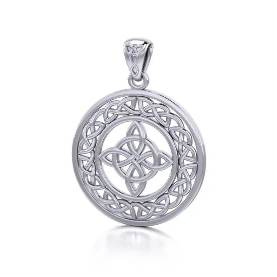 FOUR SEASONS Celtic Sterling Silver Talisman
