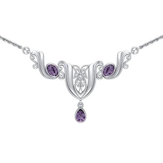 Silver Necklace Of The Lady Of The Court