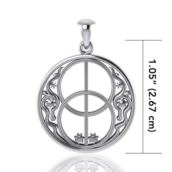 Chalice Well Sterling Silver Amulet