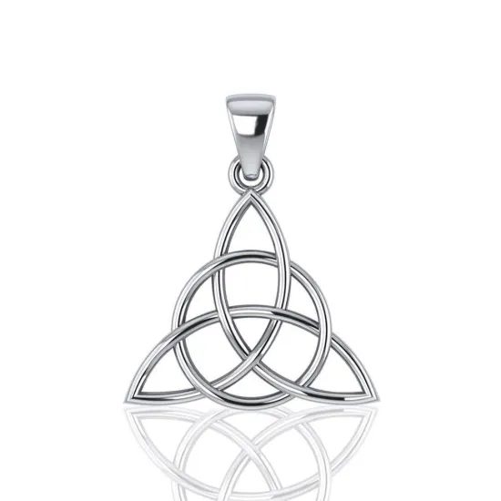 TRIQUETRA, keltský stříbrný přívěšek