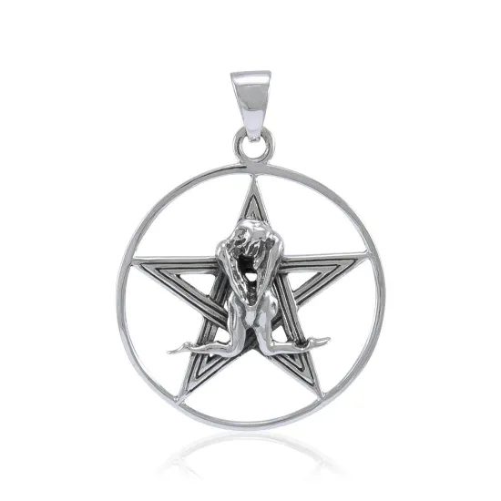 Silver Magic Pentacle Pendant