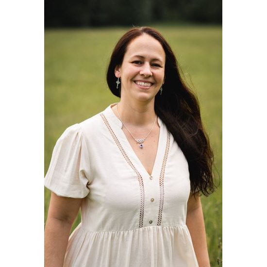 VIOLETTA, náhrdelník s ametystem, Ag 925