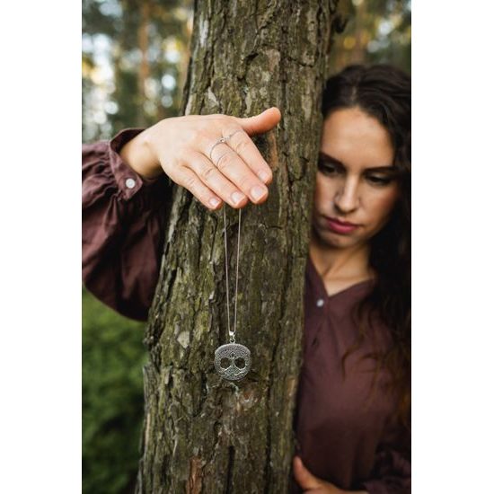 STROM ŽIVOTA velký stříbrný závěs