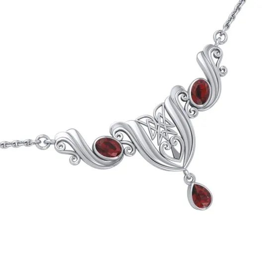 Necklace Of The Lady Of The Court Sterling Silver