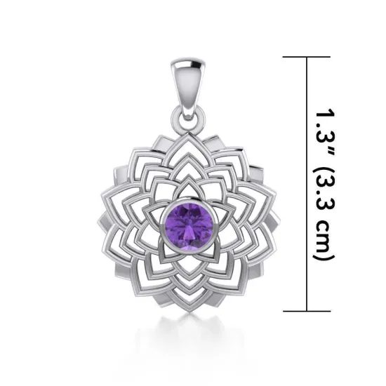 SAHASRARA, Sedmá čakra, stříbrný přívěsek