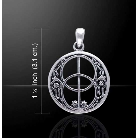 Chalice Well Sterling Silver Amulet