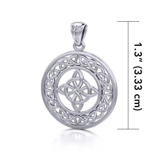 FOUR SEASONS Celtic Sterling Silver Talisman