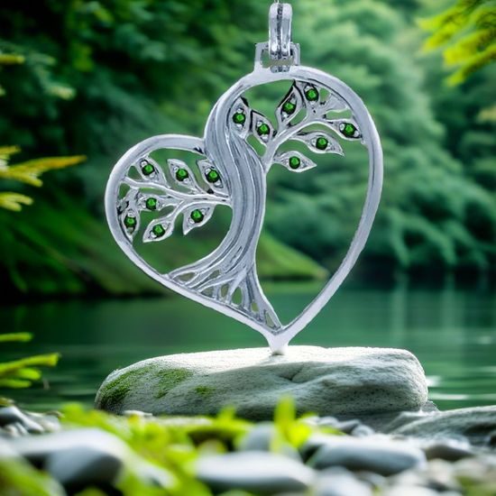 Sterling Silver Jewelry Tree of Life Pendant