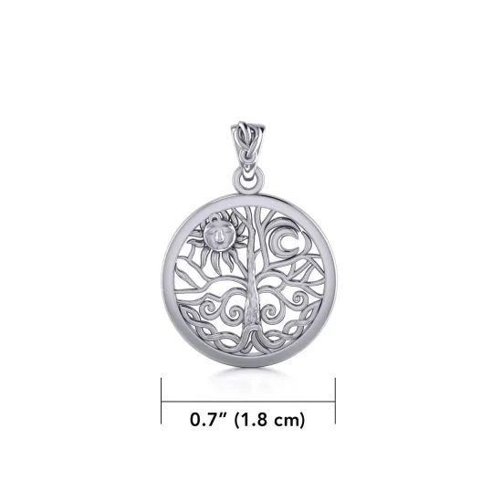 TREE OF LIFE Silver Talisman