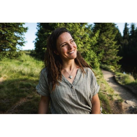 VLK, stříbrný závěs, Ag 925