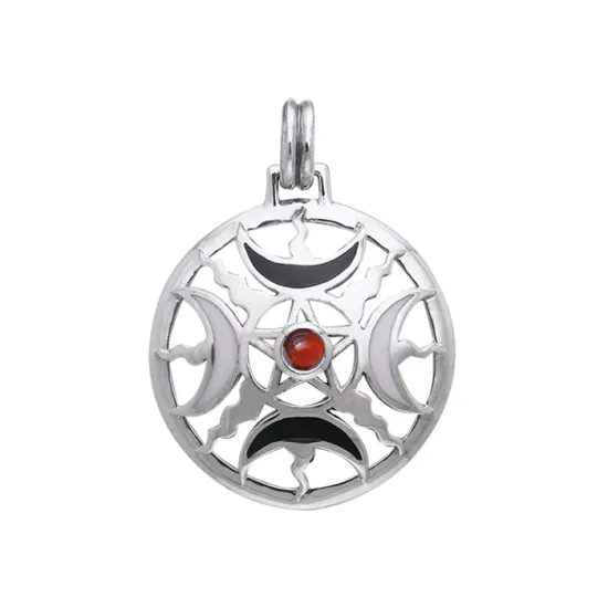 PENTAGRAM NOČNÍ OBLOHY, stříbrný talisman, Ag 925