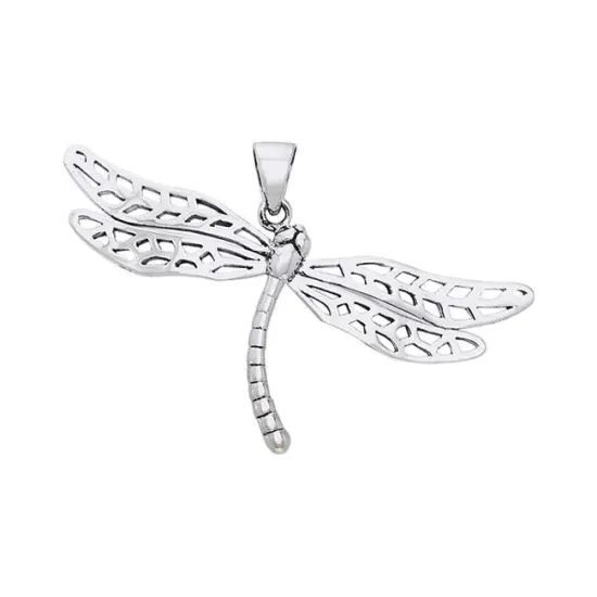 Dragonfly Sterling Silver Pendant