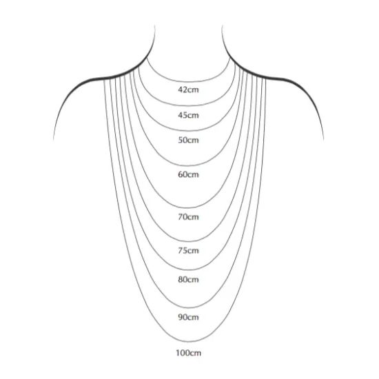 Stříbrný řetízek k přívěšku, Ag 925