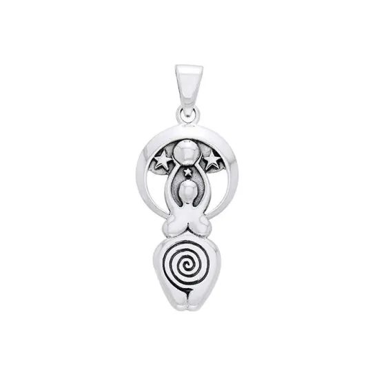 VESMÍRNÁ BOHYNĚ, talisman. stříbro 925