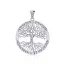 Pagan Tree Of Life Silver Pendant