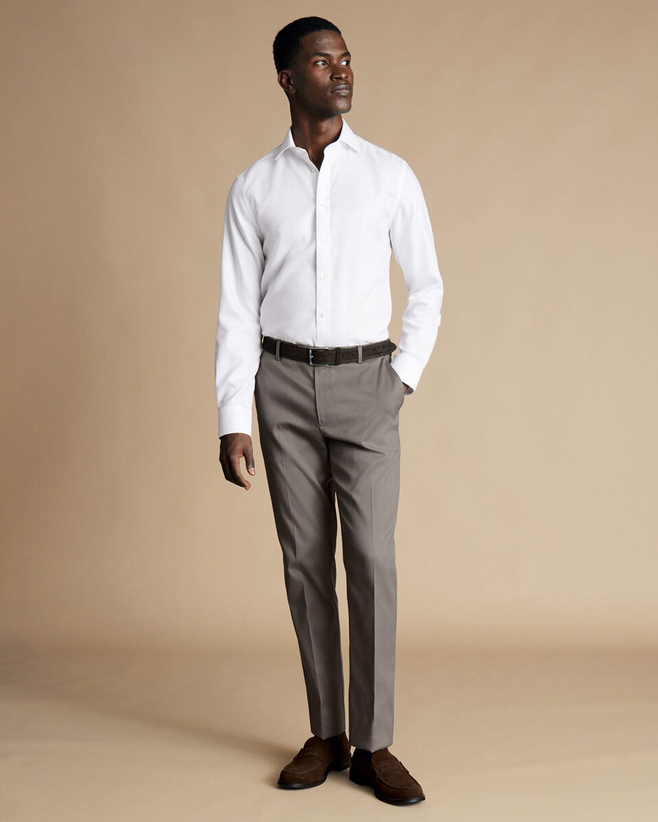 Charles Classic Pants in Black main image 1