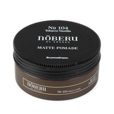 Noberu Tobacco Vanilla Matte Pomade - pommade pour cheveux mate (80 ml)