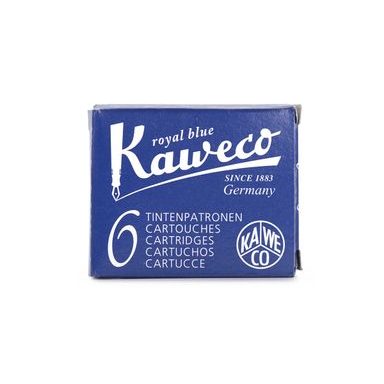 Cartouches d'encre Kaweco - bleu (6 pièces)