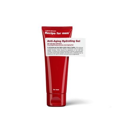 Gel visage rajeunissant et hydratant Recipe for Men Anti-Aging Hydrating Gel (75 ml)