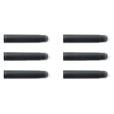 Cartouches de recharge pour stylo TRAVELER’S COMPANY - noir (6 pcs)