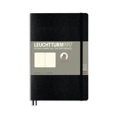 Petit carnet LEUCHTTURM1917 Paperback Softcover Notebook - B6+, couverture souple, non ligné, 123 pages