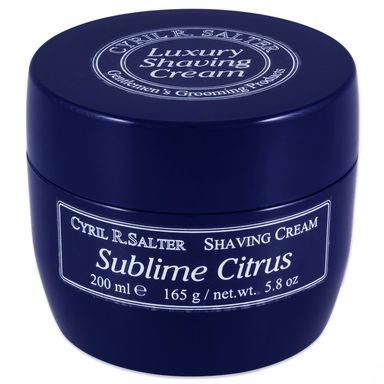 Crème à raser Cyril R. Salter – Sublime Citrus (200 ml)