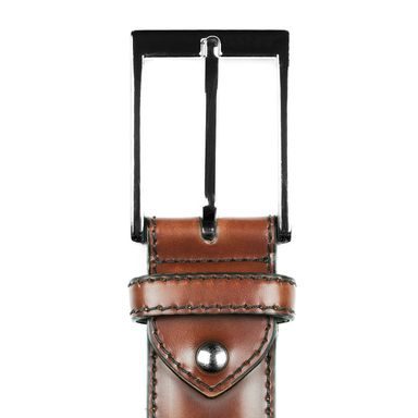 Ceinture en cuir Berwick - cognac