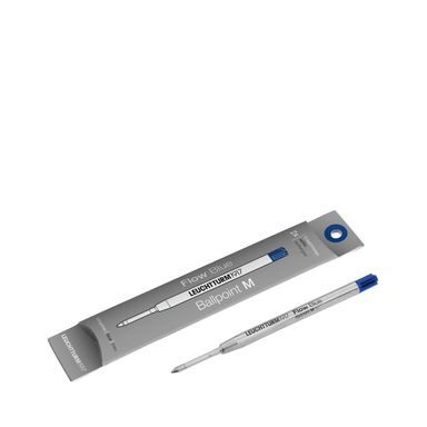 Recharge pour stylo bille LEUCHTTURM1917 Drehgriffel Nr.1 - Bleu roi, 2 pcs, largeur M