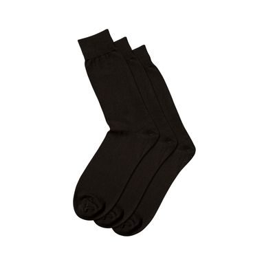 Charles Tyrwhitt Cotton Rich 3-pack Socks — Black