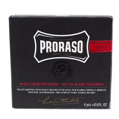 Huile chauffante pour barbe Proraso - Wood &amp; Spice (68 ml)