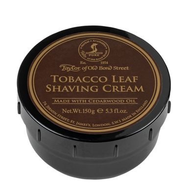 Crème à raser Taylor of Old Bond Street - Tobacco Leaf (150 g)